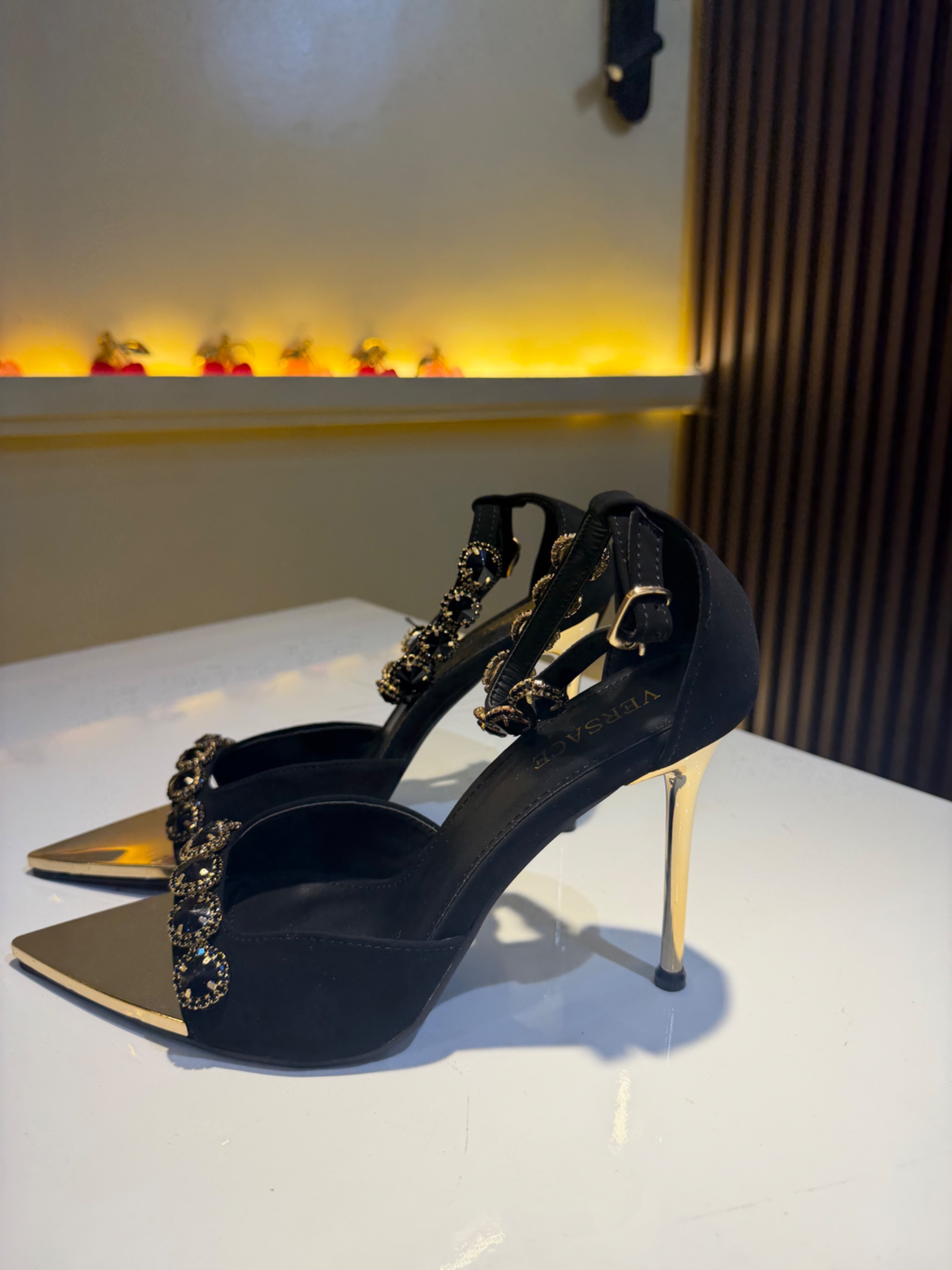 Versace heels by JANASH